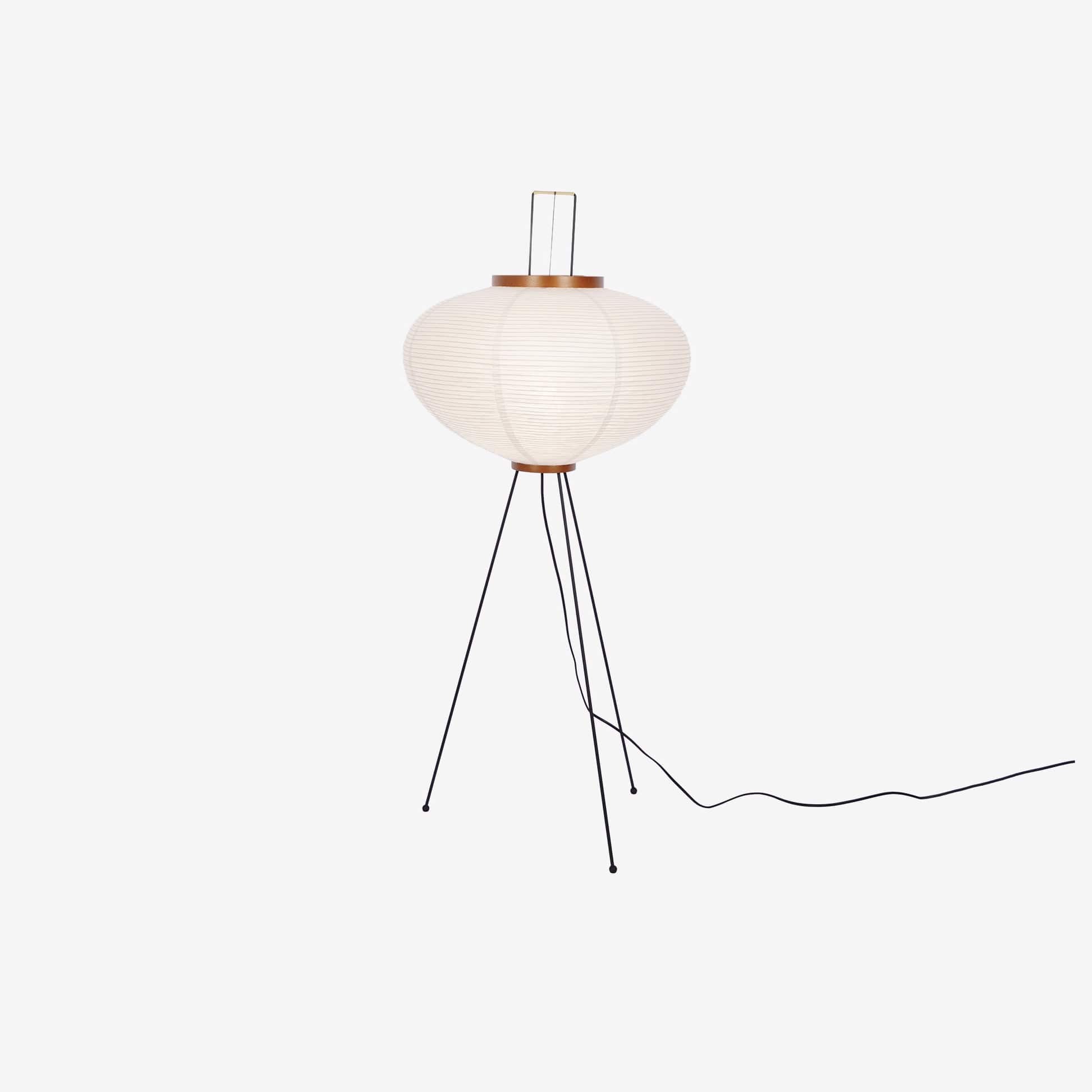 SereneGlow Rice Paper Floor Lamp – Minimalist Elegance