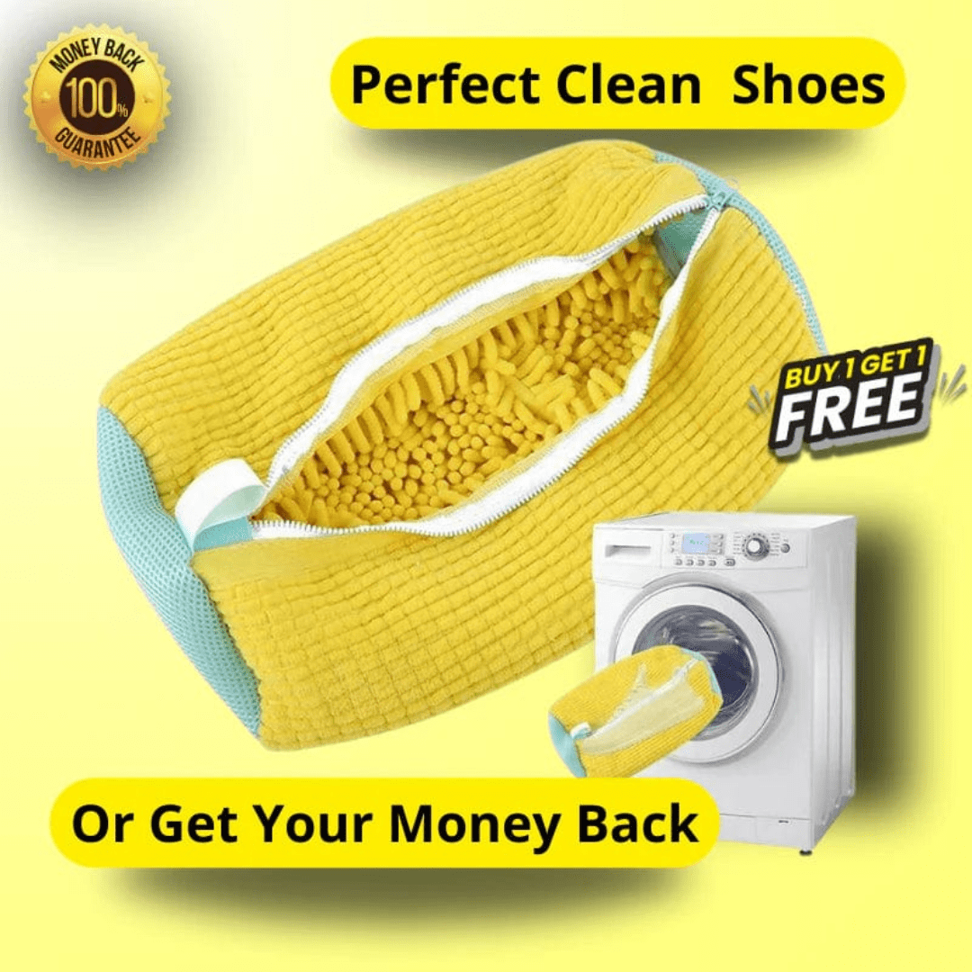 Premium Shoes Cleaning Bag | 1 + 1  FREE