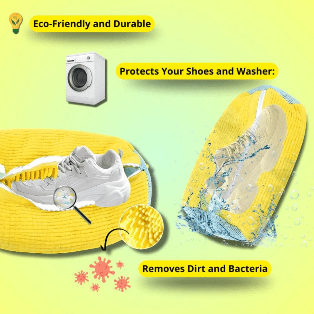 Premium Shoes Cleaning Bag | 1 + 1  FREE