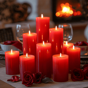 Enchanted Glow Candles – Flameless, Battery-Powered