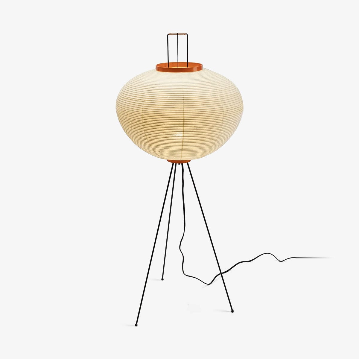 SereneGlow Rice Paper Floor Lamp – Minimalist Elegance