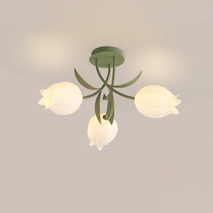 Lily Flower Ceiling Light – Nature-Inspired Elegance