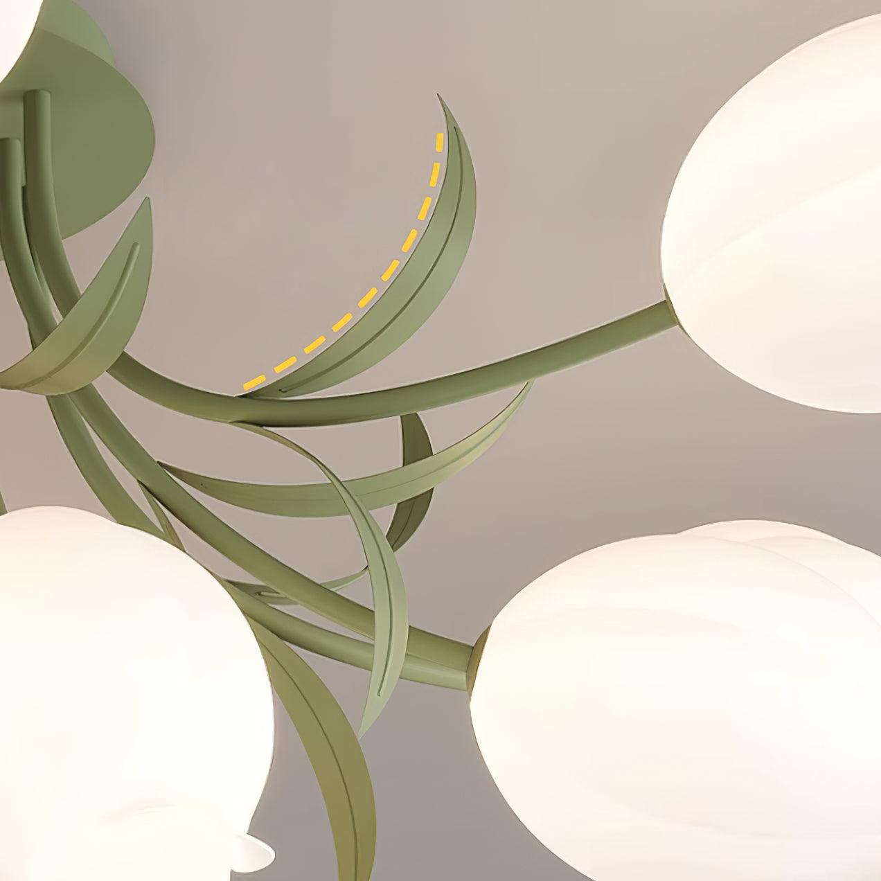 Lily Flower Ceiling Light – Nature-Inspired Elegance