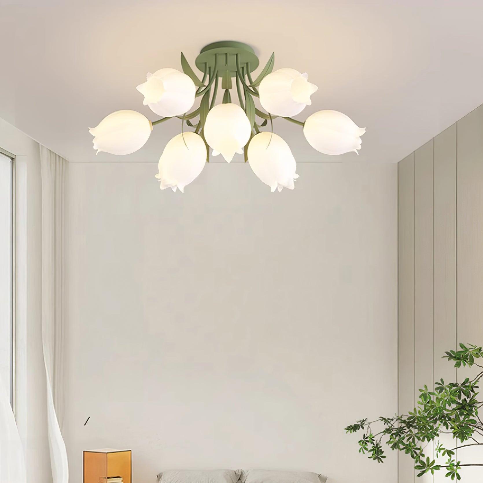 Lily Flower Ceiling Light – Nature-Inspired Elegance