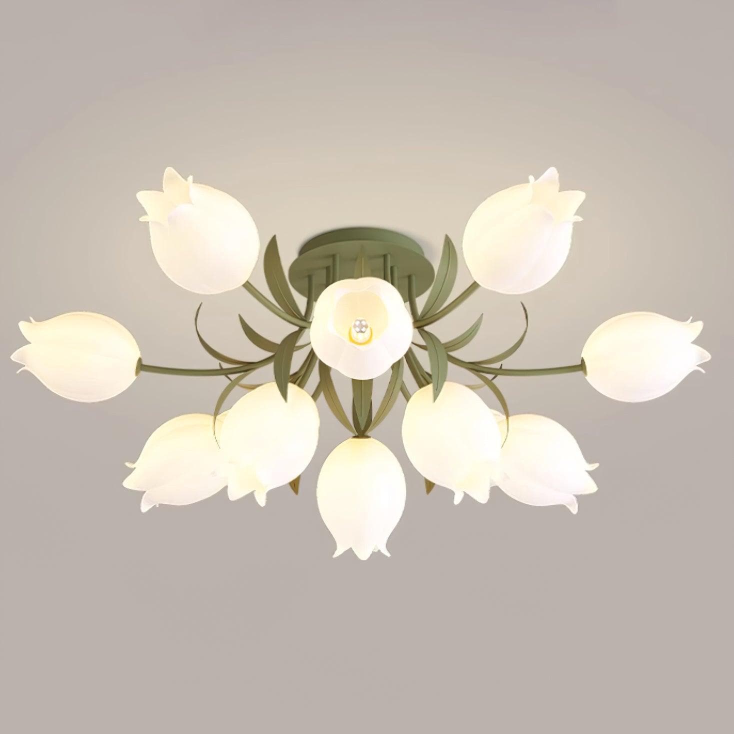 Lily Flower Ceiling Light – Nature-Inspired Elegance