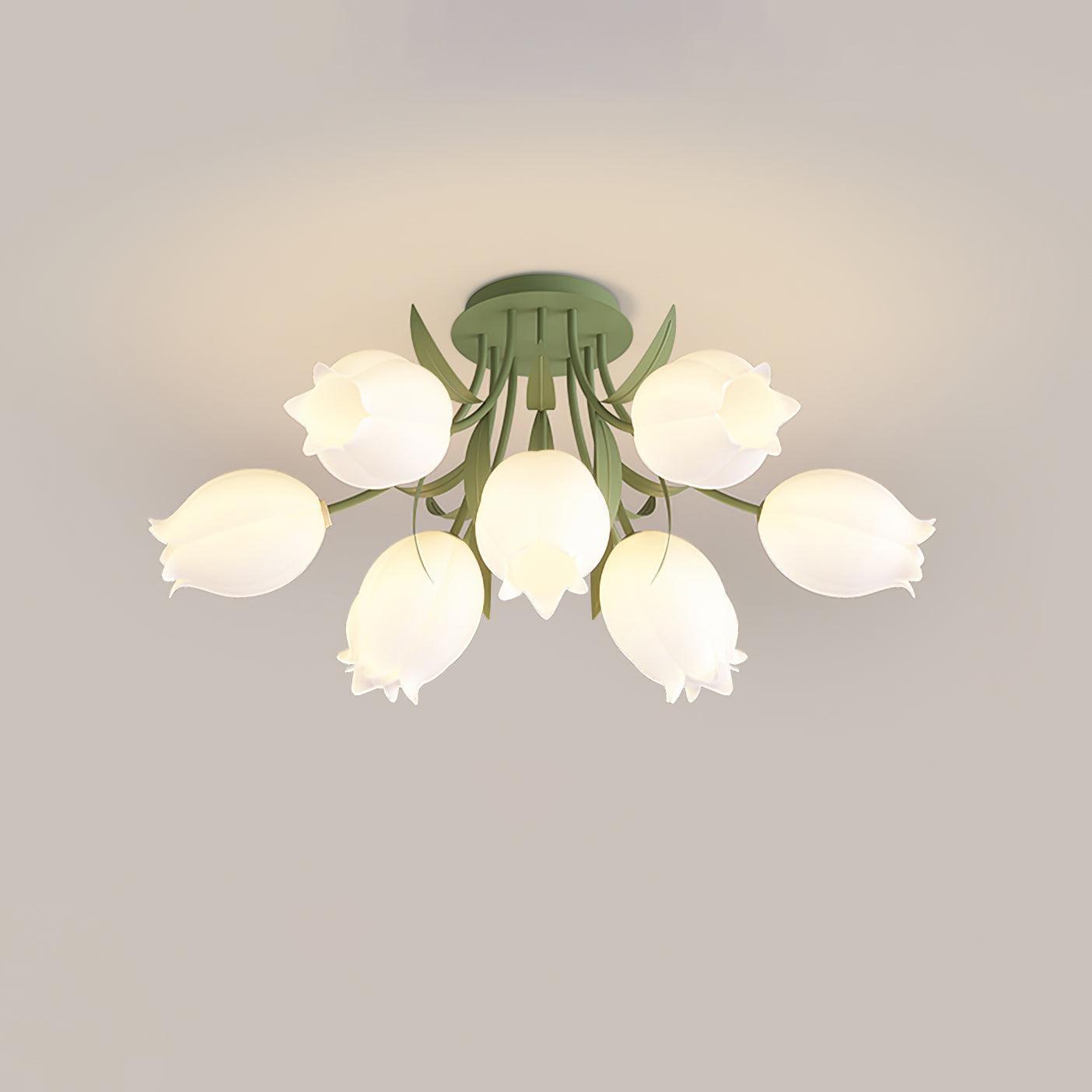 Lily Flower Ceiling Light – Nature-Inspired Elegance