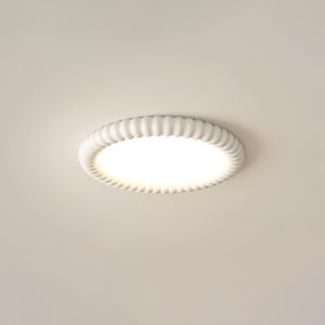 Ripple Halo LED Ceiling Lamp - Tranquil, Nature-Inspired Design