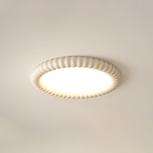 Ripple Halo LED Ceiling Lamp - Tranquil, Nature-Inspired Design