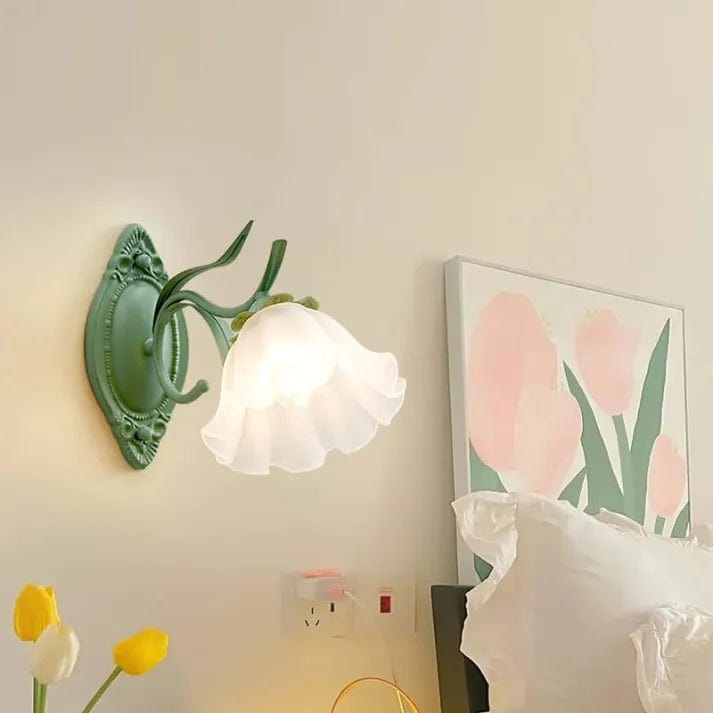 Lily of the Valley Flower Wall Lamp – Elegant Floral Design