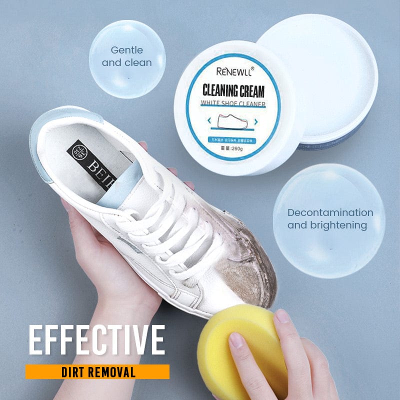 White Shoe Cleaning Cream - 1+1 Free for Instant Shoe Makeover