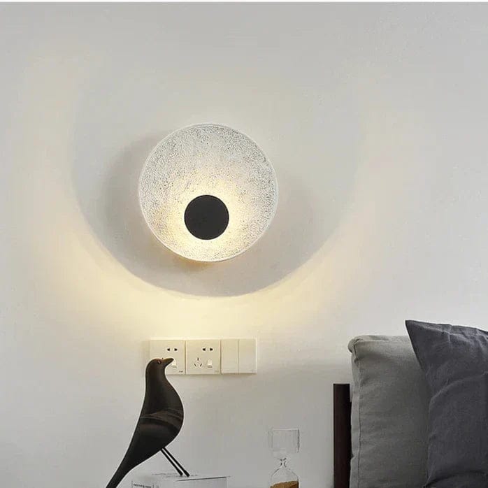 Round Moon Globe Wall Light – Modern LED Wall Sconce