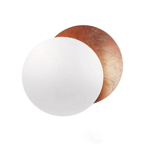 Solar Eclipse Wall Light – Rotating LED Disc for Elegant Lighting