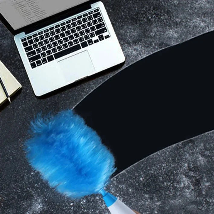 Cordless Electric Spin Duster - Effortless 360° Dusting for Hard-to-Reach