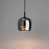 Nordic Black Glass Pendant Light – Modern Elegance for Sophisticated Interiors