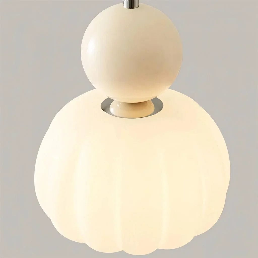 Bauhaus Cream Style Art Deco Pendant Light - Four Color Options