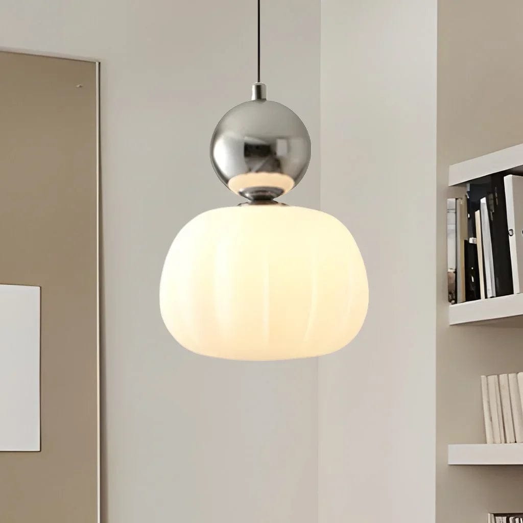 Bauhaus Cream Style Art Deco Pendant Light - Four Color Options