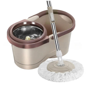 Effortless Magic Spin Mop with 360° Swivel – All Floor Types