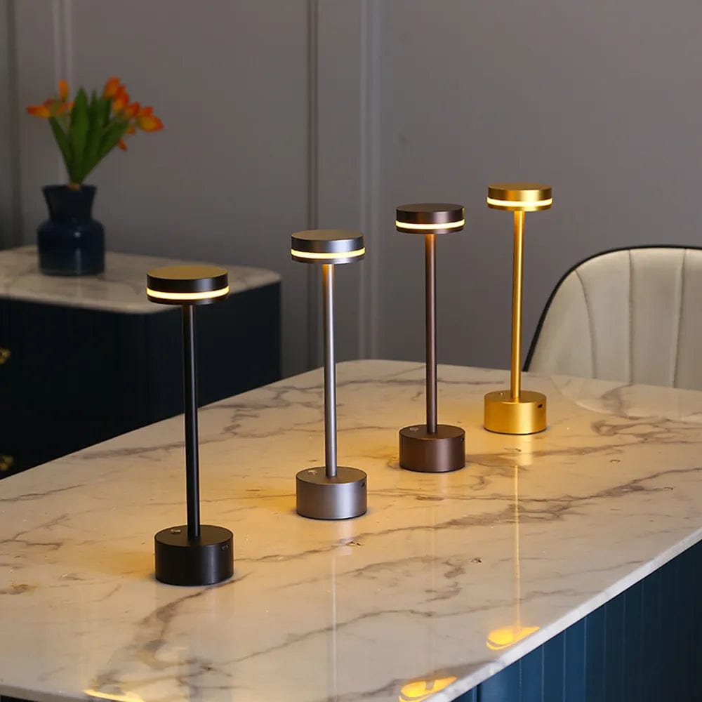 Cosmic Elegance Lamp –  Fully Dimmable LED Table Lamp