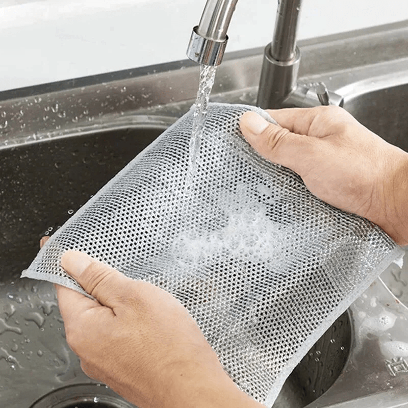 Wet and Dry Dishwashing Magic Towel – Rust Removal