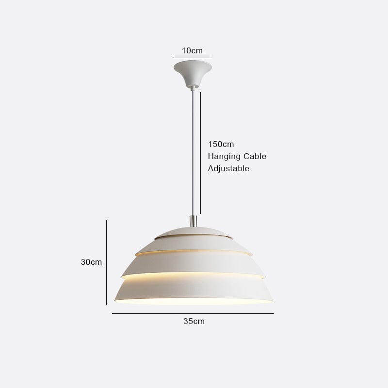 Modern Nordic Dome Pot Pendant Light for Kitchen or Restaurant