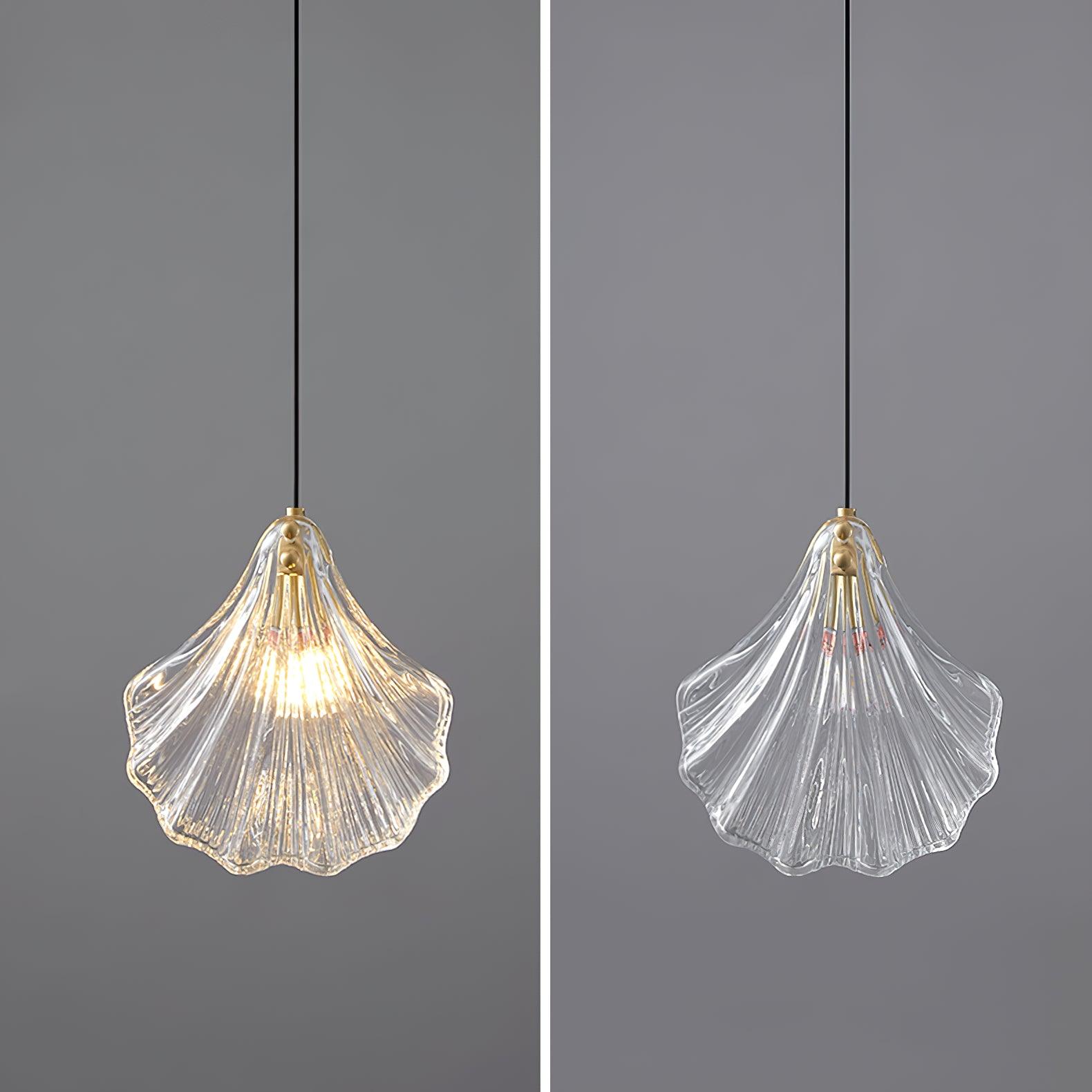 ShellGlow Mini Pendant Light – Coastal Elegance for Your Home