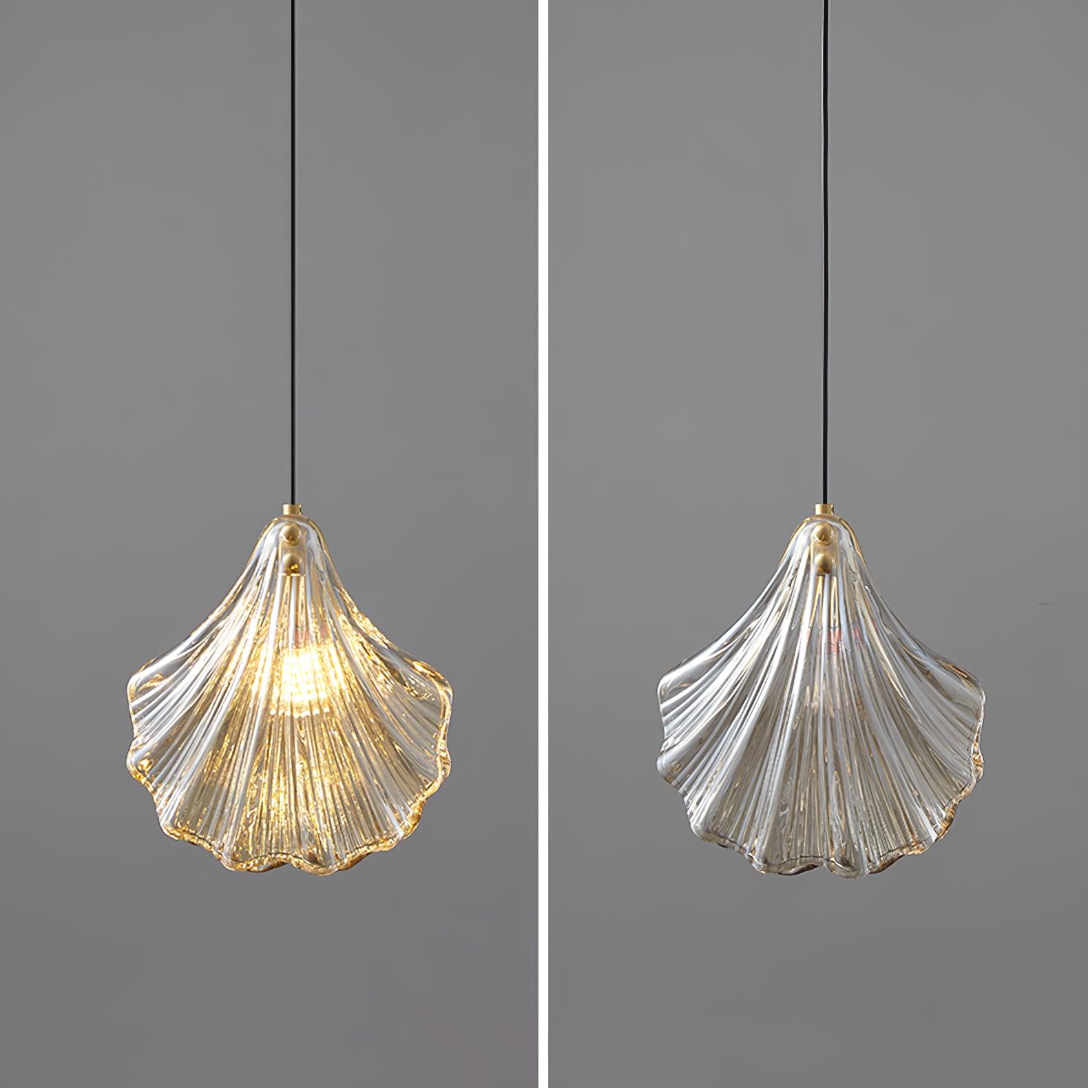 ShellGlow Mini Pendant Light – Coastal Elegance for Your Home