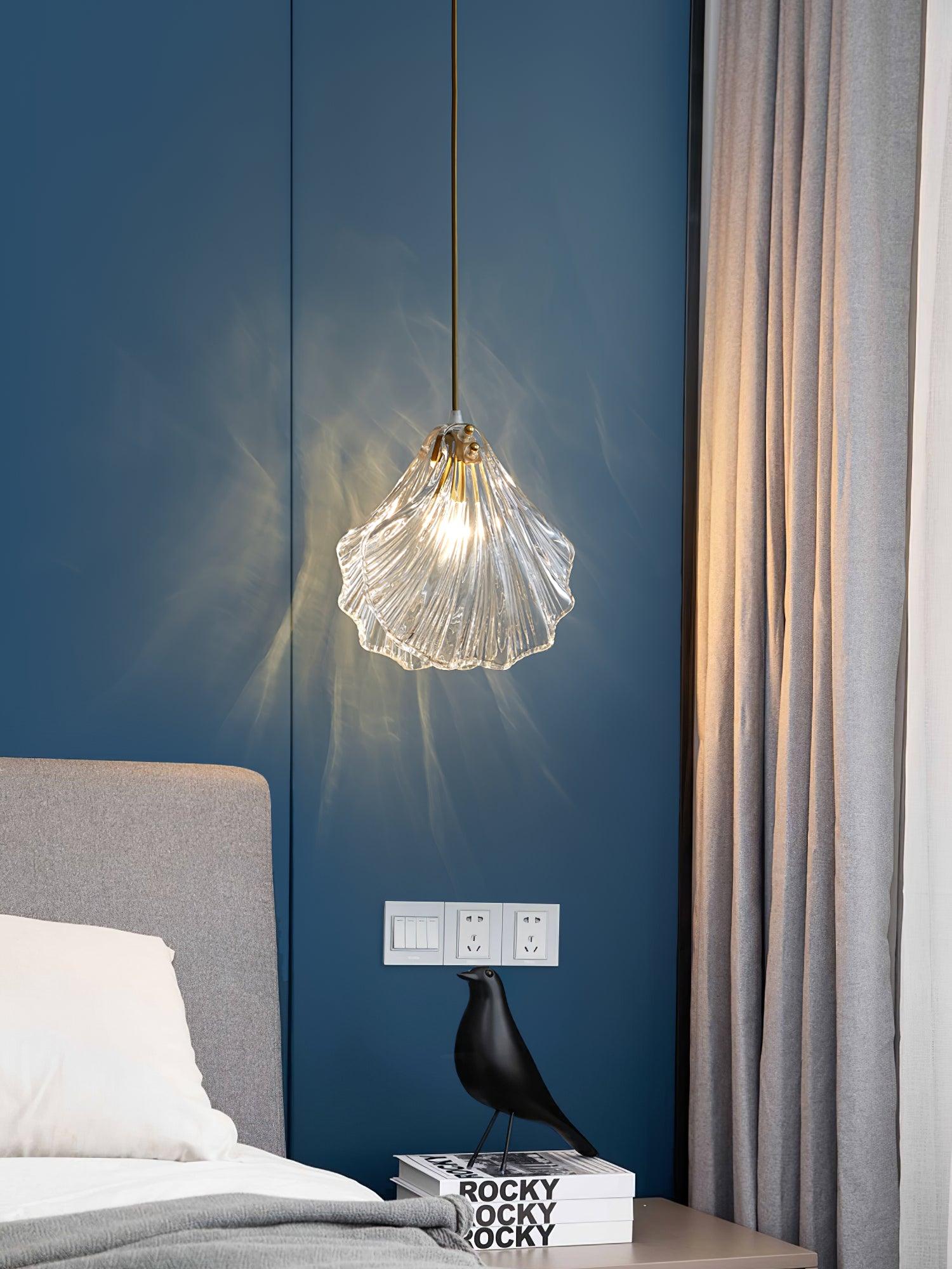 ShellGlow Mini Pendant Light – Coastal Elegance for Your Home