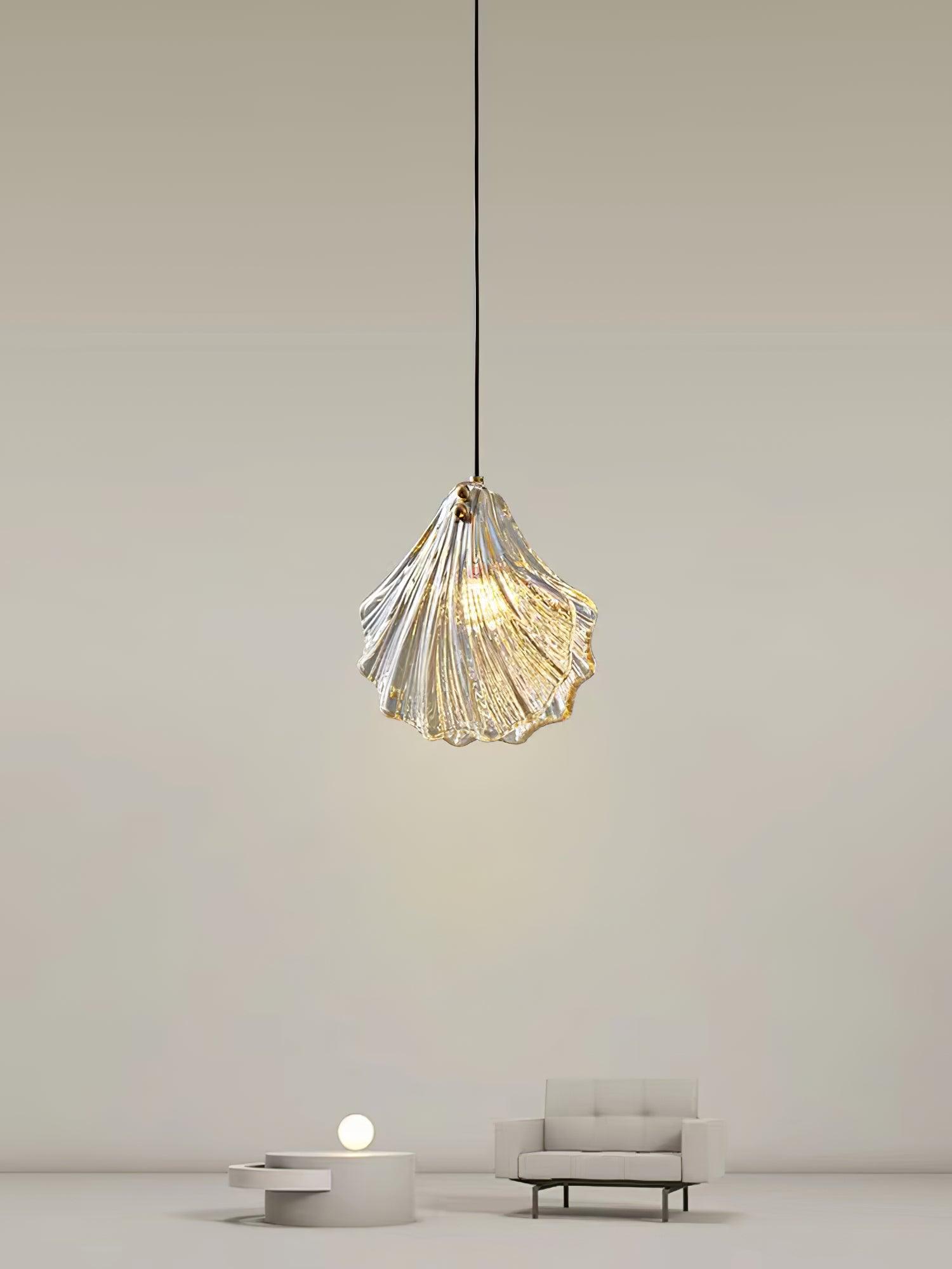 ShellGlow Mini Pendant Light – Coastal Elegance for Your Home