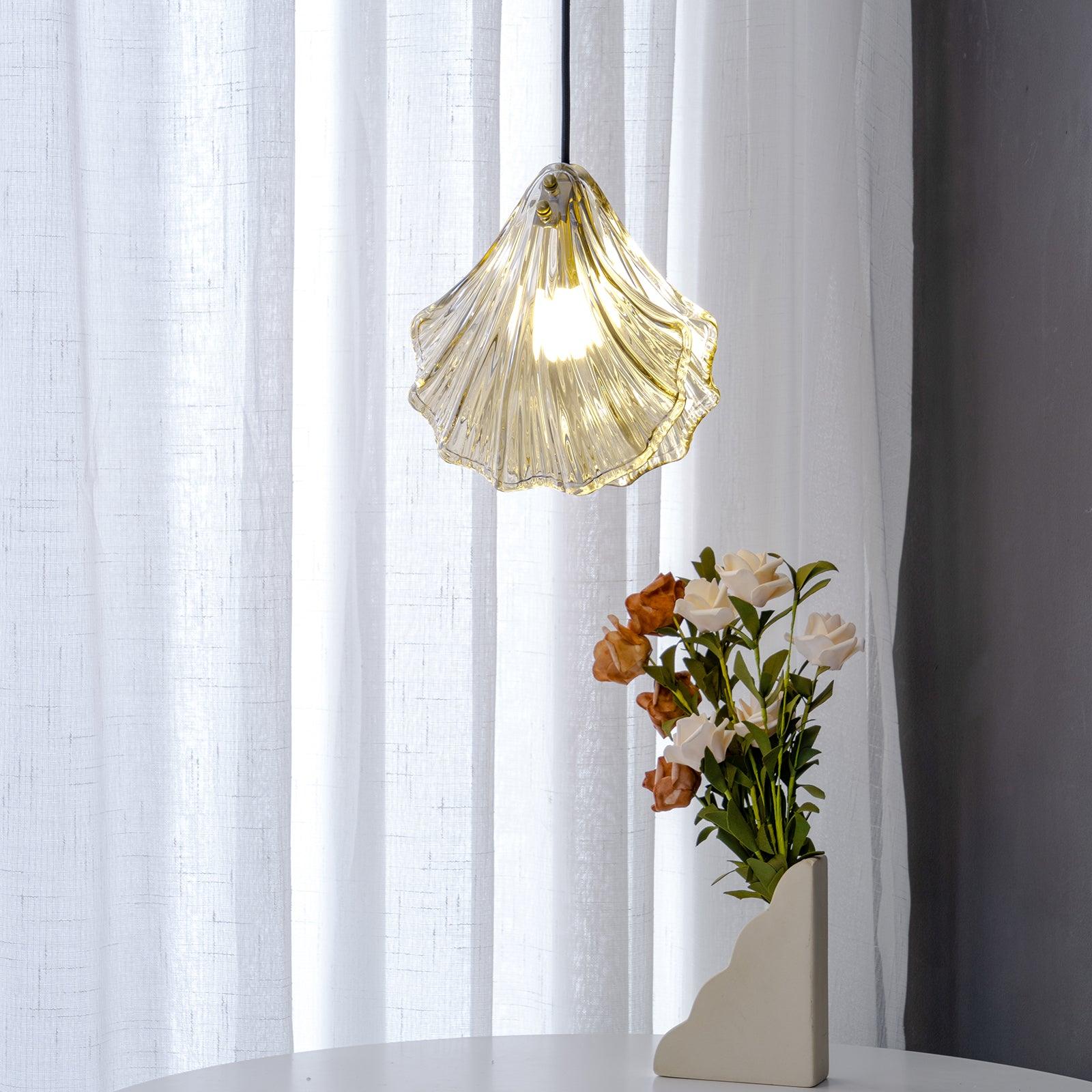 ShellGlow Mini Pendant Light – Coastal Elegance for Your Home