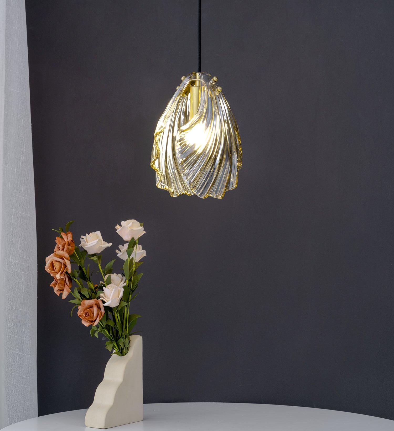 ShellGlow Mini Pendant Light – Coastal Elegance for Your Home