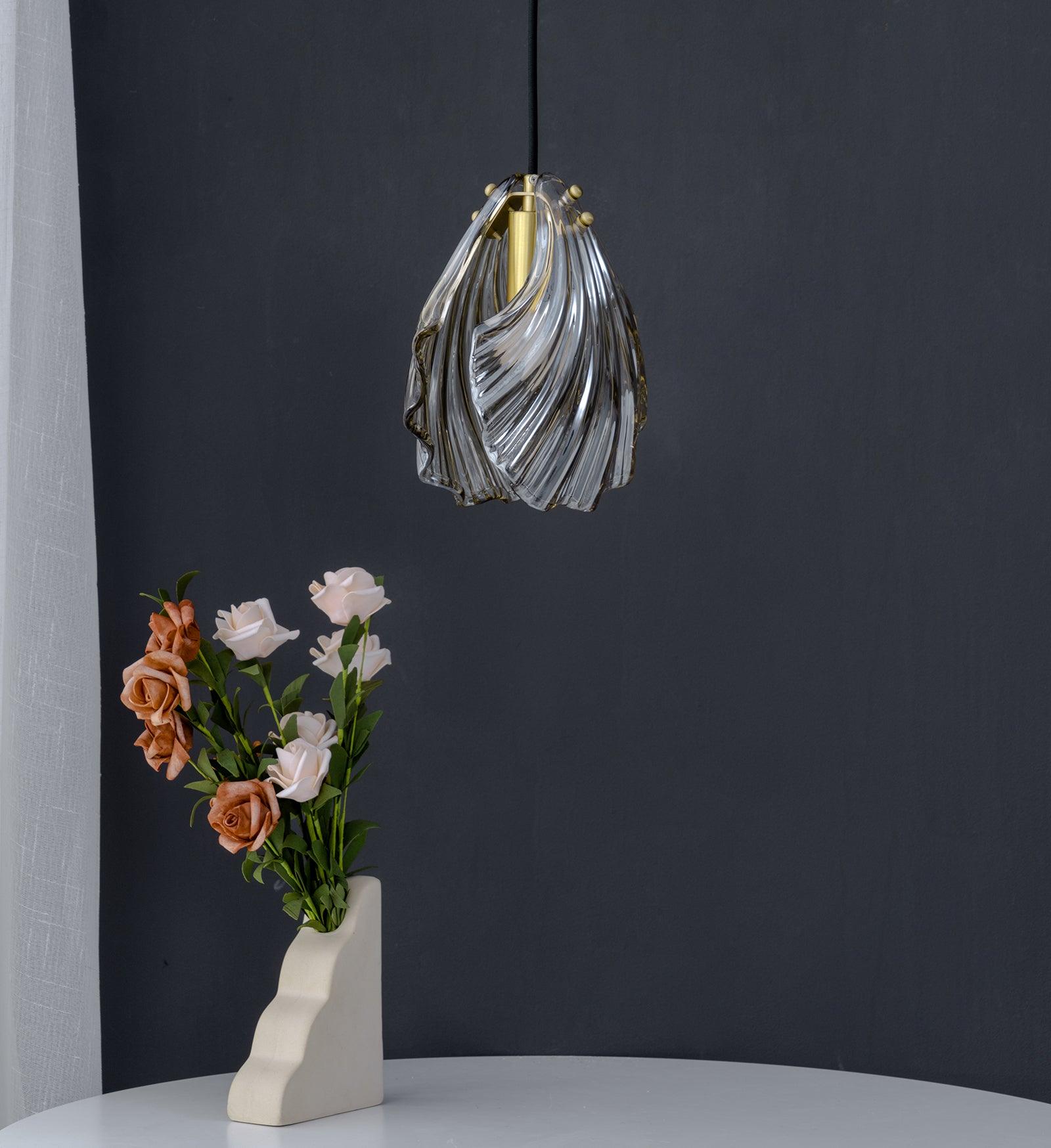 ShellGlow Mini Pendant Light – Coastal Elegance for Your Home