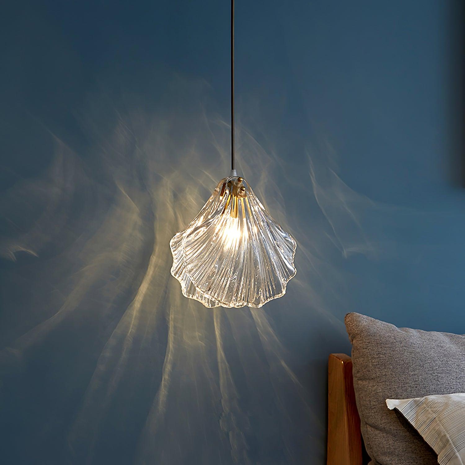 ShellGlow Mini Pendant Light – Coastal Elegance for Your Home