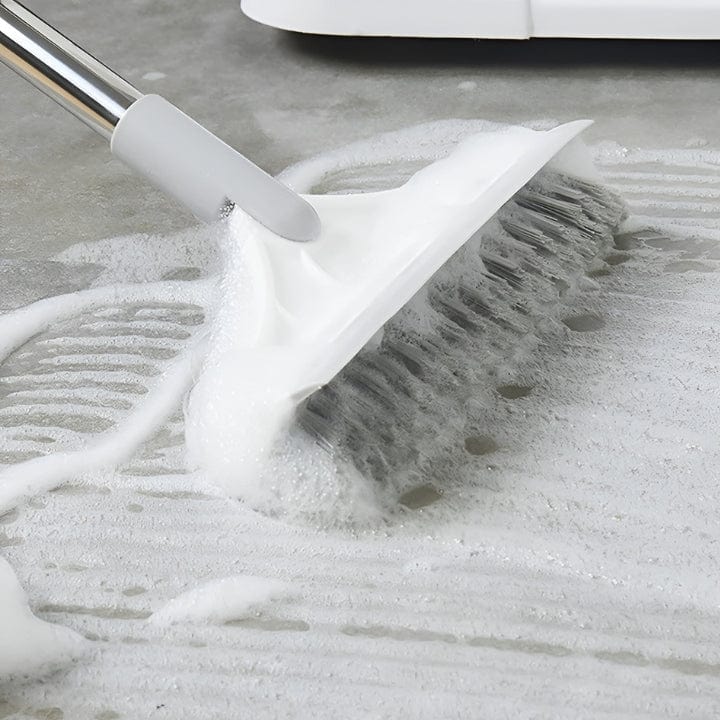 TwinTidy Dual-Action Broom & Scraper | 120° Rotating Brush