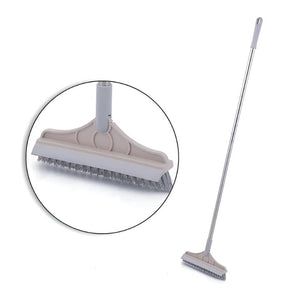 TwinTidy Dual-Action Broom & Scraper | 120° Rotating Brush