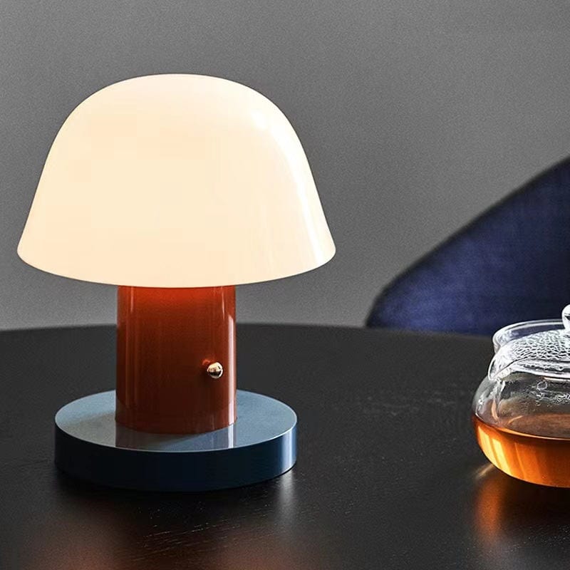 Mushroom Touch Lamp – Dimmable & Portable LED