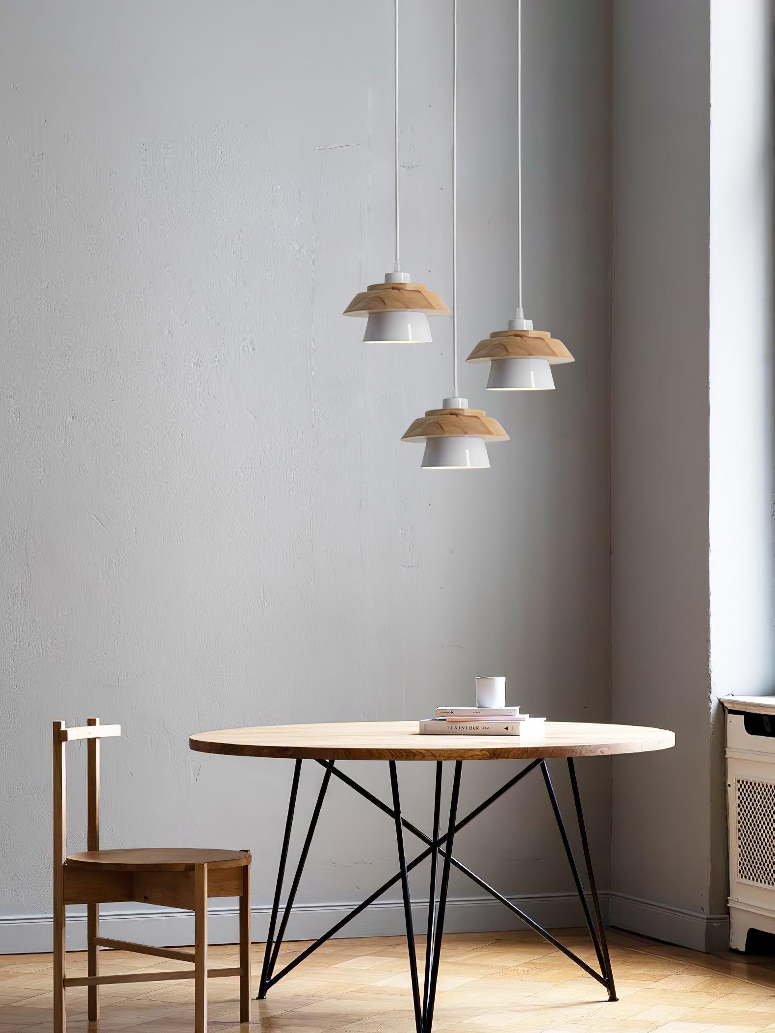 StoneWood Pendant Lamp – Natural Elegance for Modern Interiors