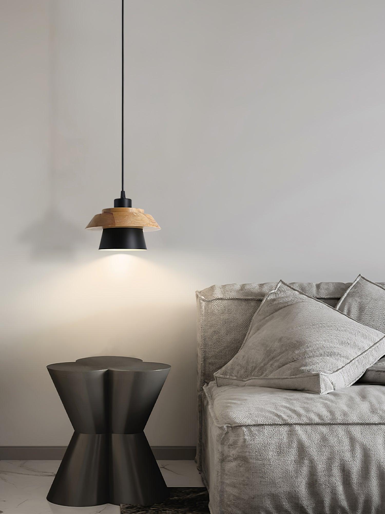 StoneWood Pendant Lamp – Natural Elegance for Modern Interiors