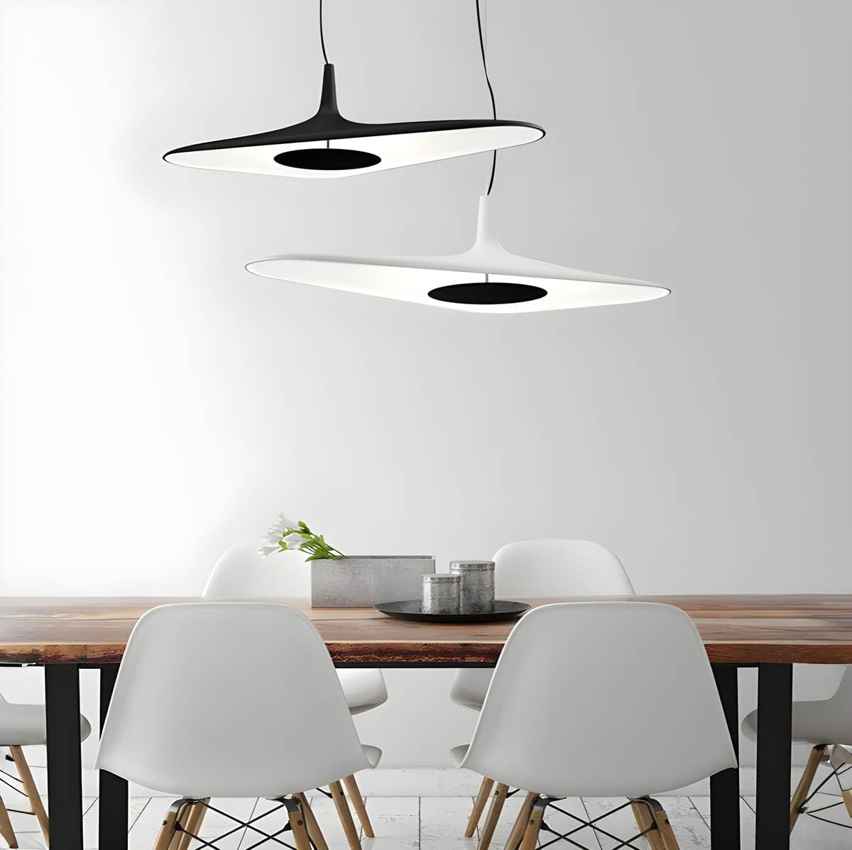 TIPI Pendant Light - Modern Resin Designer Light with Adjustable Cord