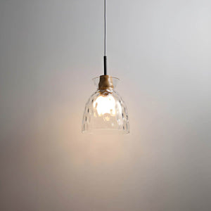 TOKYO Glass Chandelier - Minimalist LED Pendant with 1 or 3 Head Options