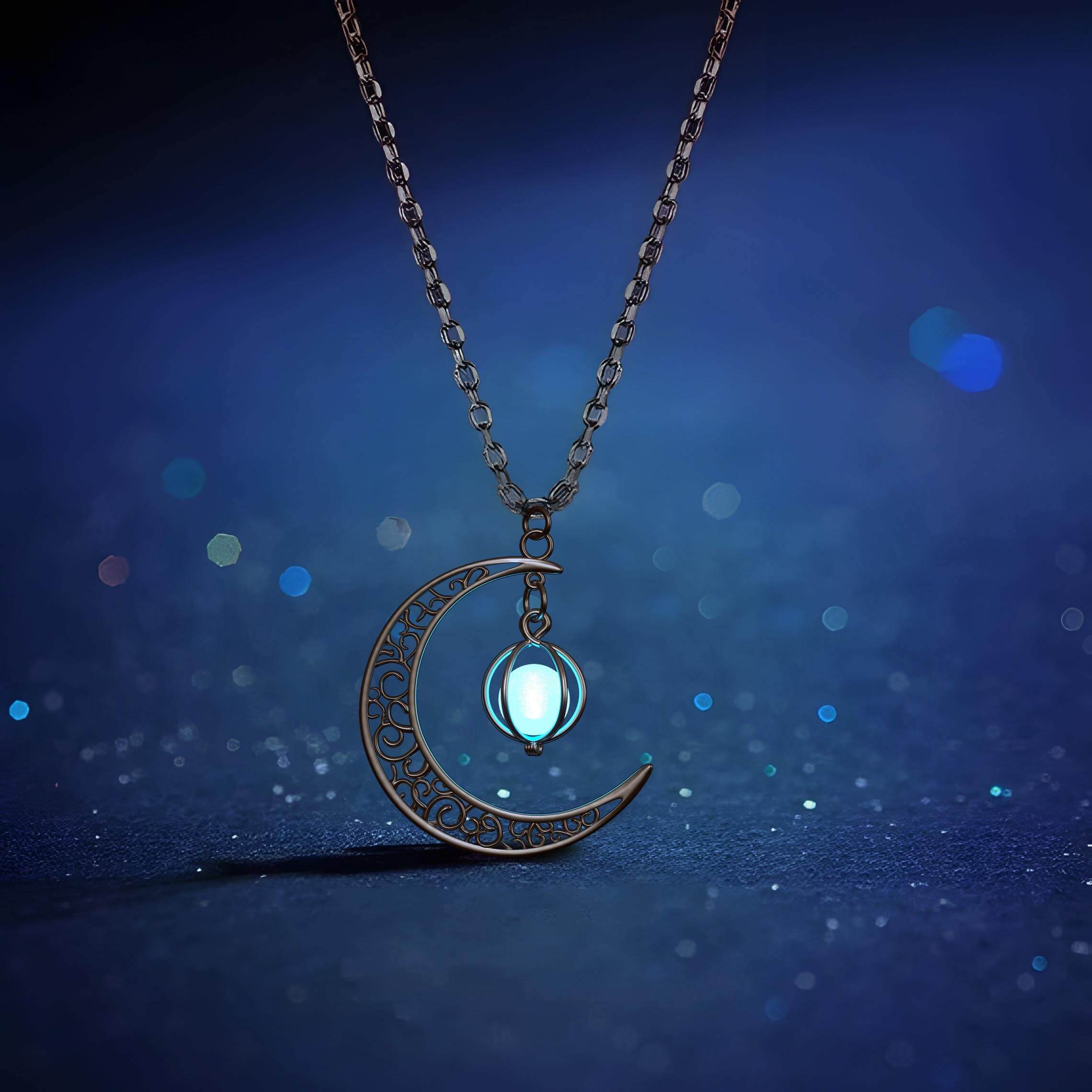 Enchanted Moonstone Necklace - Ethereal Glow Jewelry