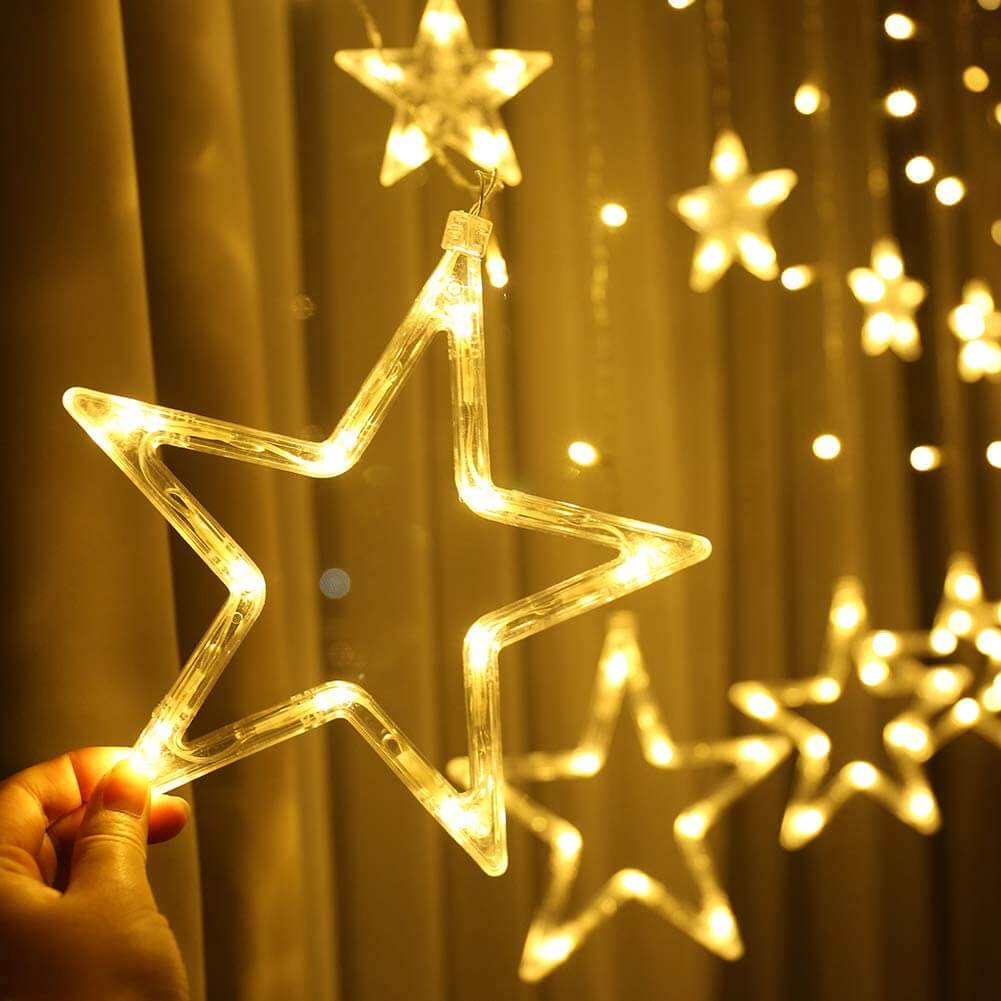 Hanging Celestial Stars - LED Waterproof Decor