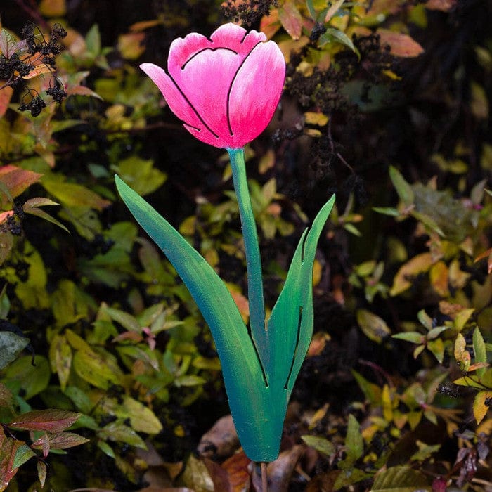 Treasure Tulip Stakes – Elegant Garden Decor