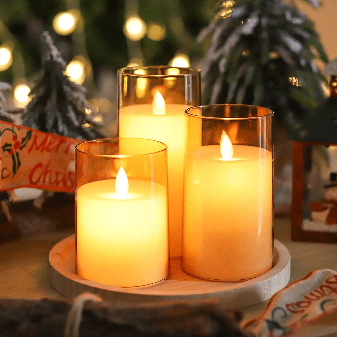 Serenity Flameless Candles – Battery Powered, Safe & Realistic Glow