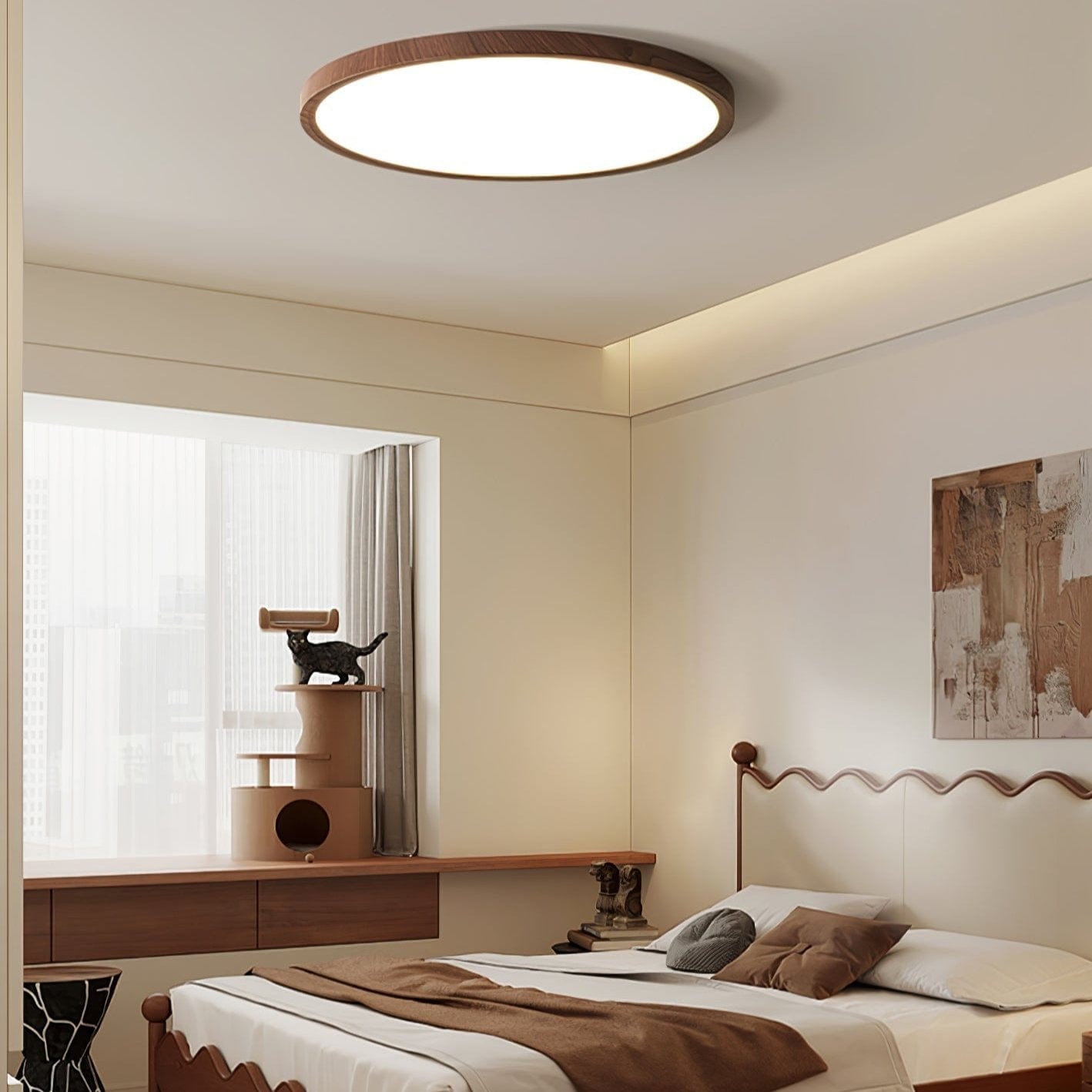 UltraGlow Round Ceiling Light – Sleek, Modern Illumination