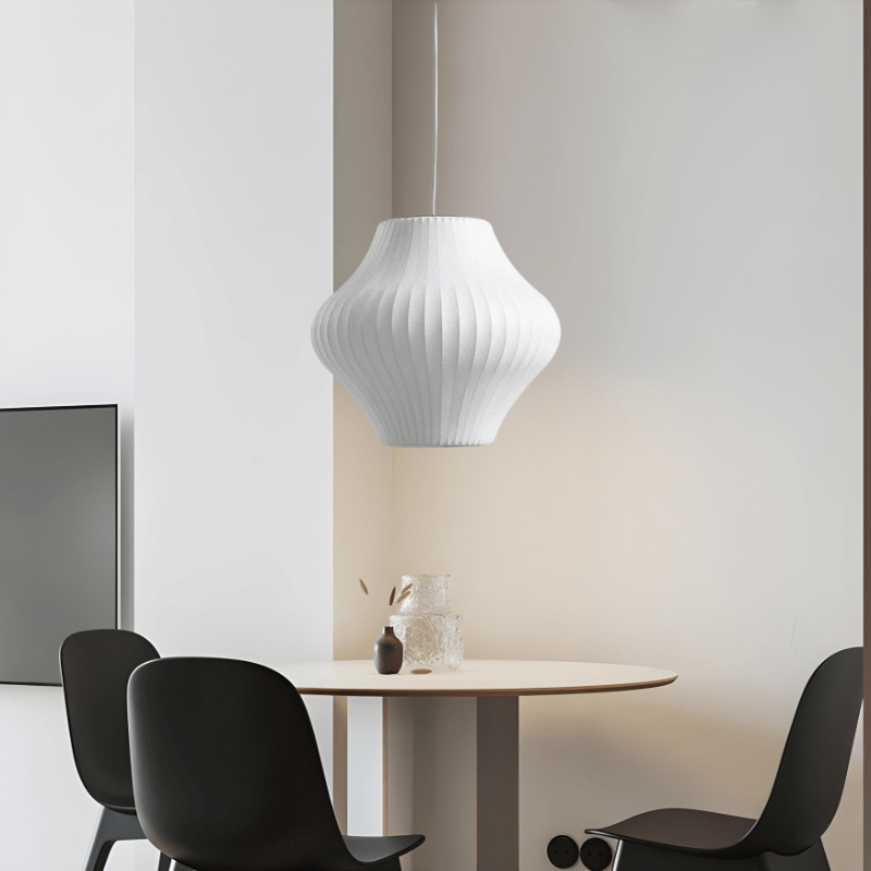 Nordic Semi-Wood Pendant Light - Minimalist Elegance for Contemporary Interiors