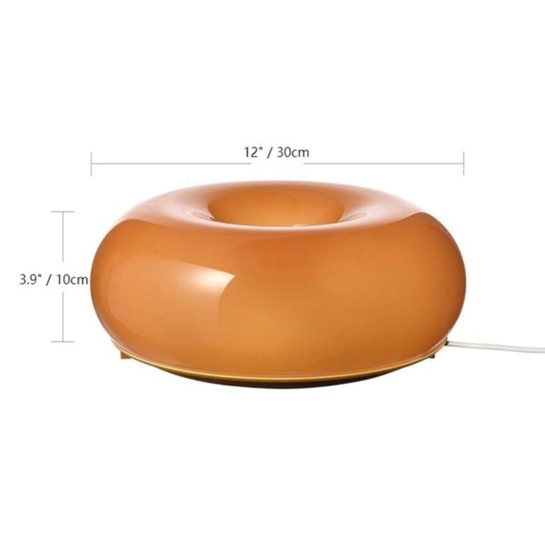 Bauhaus Donut Wall & Table Lamp – Stylish Dimmable LED Lighting