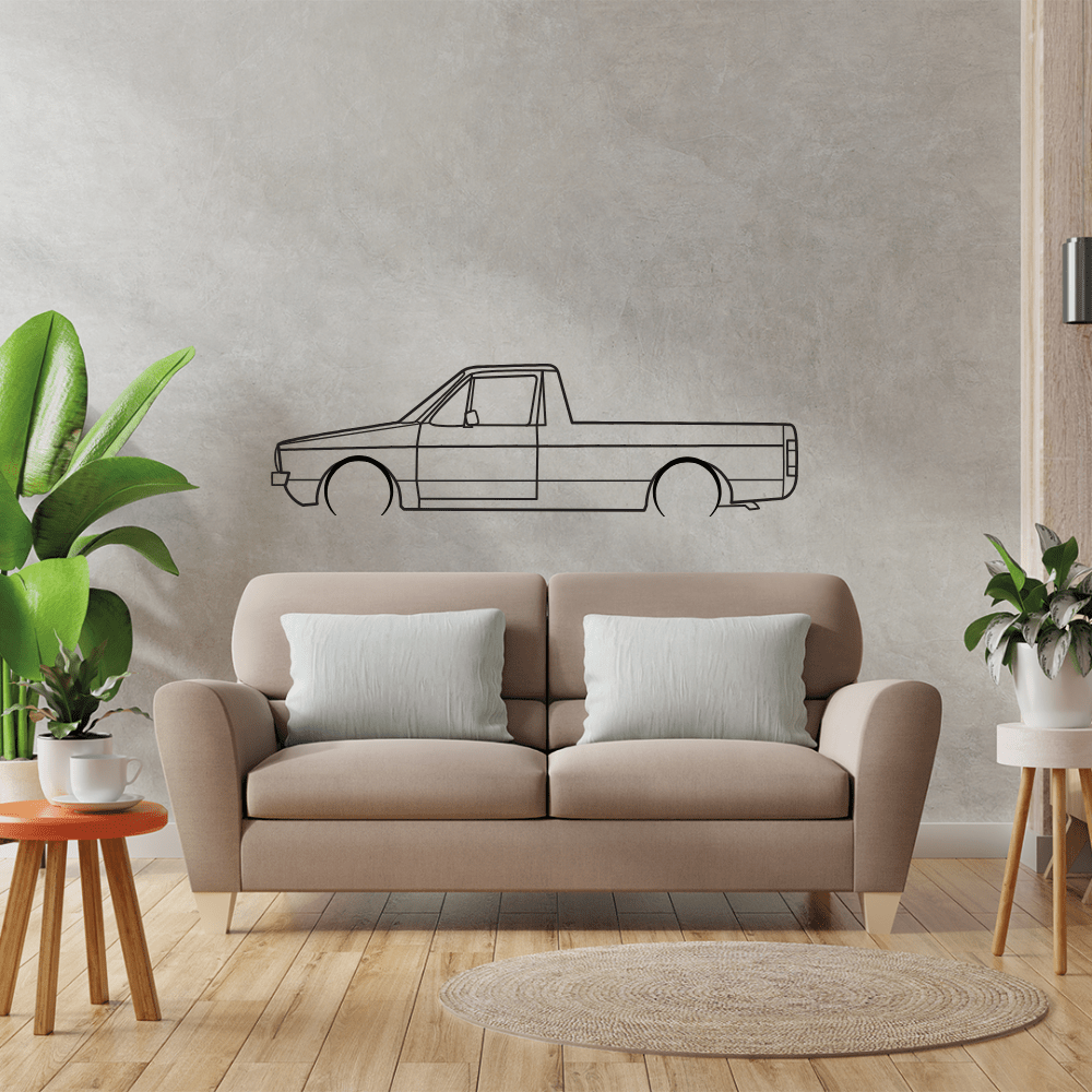 Caddy MK1 Metal Wall Art | Vintage Automotive Wall Decor