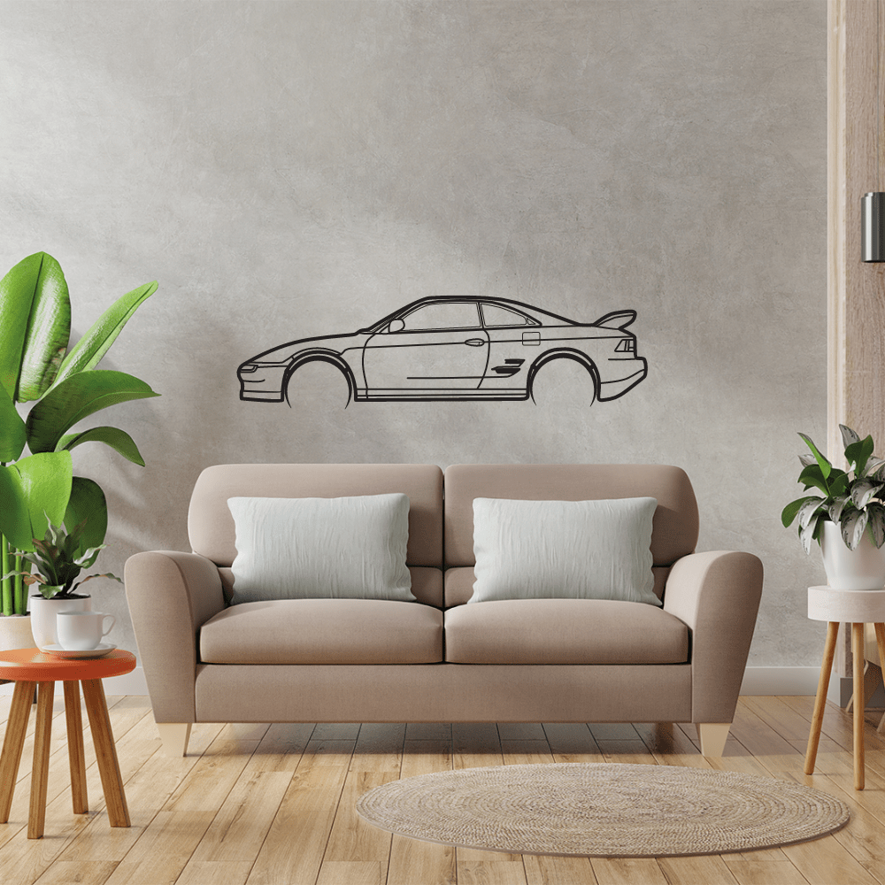 SGTE MR2 SW20 Turbo Metal Wall Art | JDM Car Wall Decor