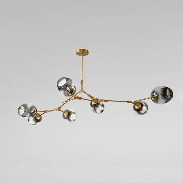 Bubble Glass Sputnik Chandelier – Modern Elegance