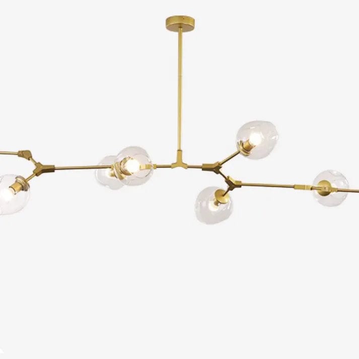 Bubble Glass Sputnik Chandelier – Modern Elegance